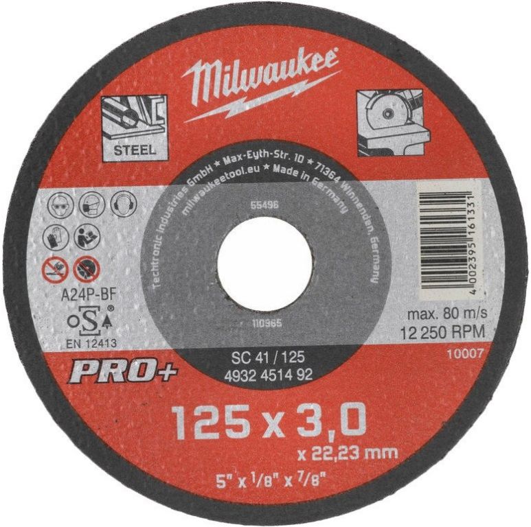 Отрезной диск Milwaukee SCS 41 4932451492