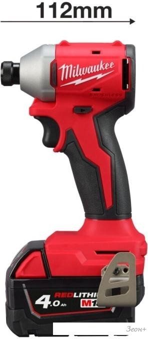 Винтоверт Milwaukee M18 M18BLIDRC-402C 4933492840 (с 2-мя АКБ, кейс)