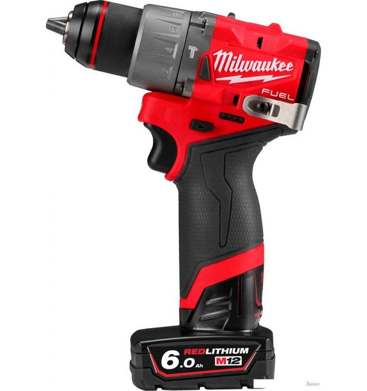 Ударная дрель-шуруповерт Milwaukee M12 FUEL M12FPD2-602X 4933479870 (с 2-мя АКБ 6 Ач, кейс)