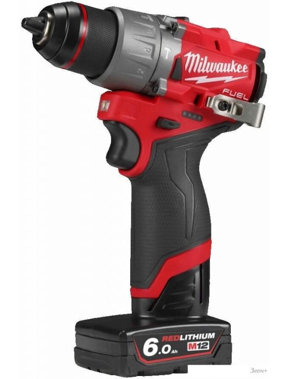 Ударная дрель-шуруповерт Milwaukee M12 FUEL M12FPD2-602X 4933479870 (с 2-мя АКБ 6 Ач, кейс)