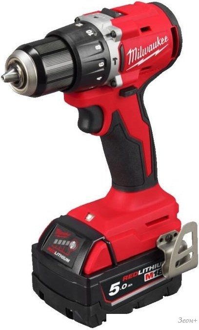 Ударная дрель-шуруповерт Milwaukee M18 M18BLPDRC-502C 4933492826 (с 2-мя АКБ 5 Ач, кейс)