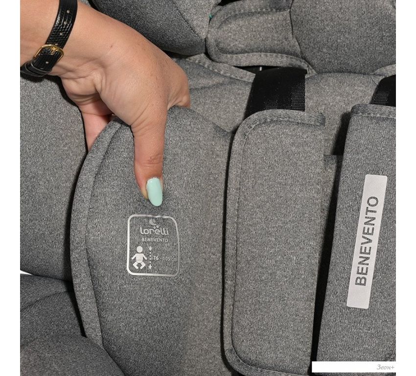 Детское автокресло Lorelli Benevento Isofix (Grey)