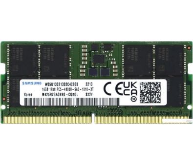   Samsung 16 DDR5 SODIMM 4800  M425R2GA3BB0-CQK