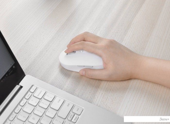 Мышь Xiaomi Mi Dual Mode Wireless Mouse Silent Edition WXSMSBMW02 (белый)