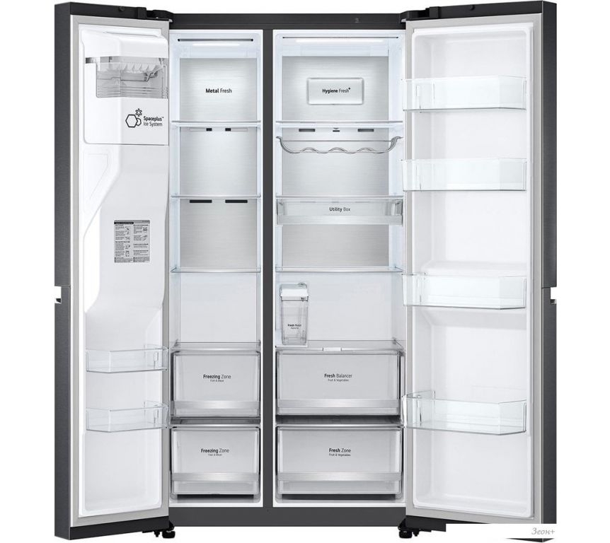 Холодильник side by side LG DoorCooling+ GC-L257CBEV