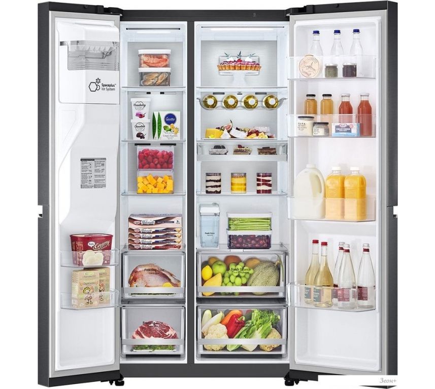 Холодильник side by side LG DoorCooling+ GC-L257CBEV