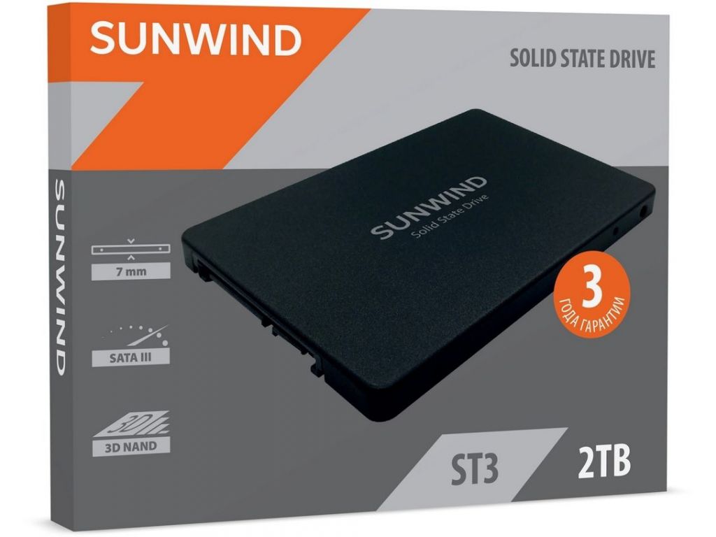 SSD SunWind ST3 SWSSD002TS2 2TB