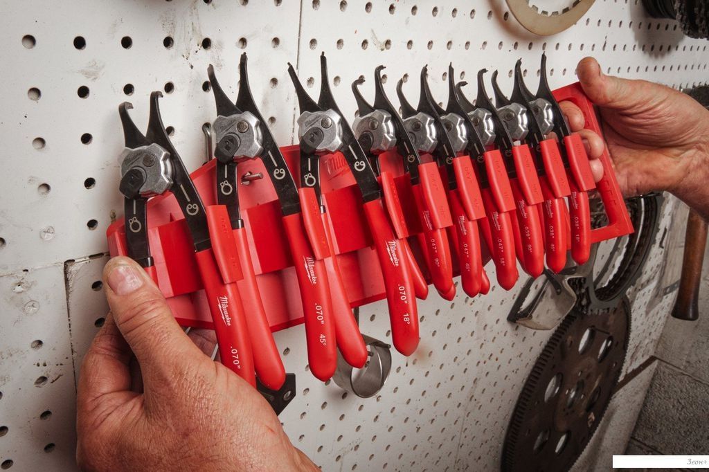 Съемник стопорных колец Milwaukee 4932492496 9шт