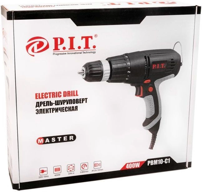 Безударная дрель P.I.T PBM10-C