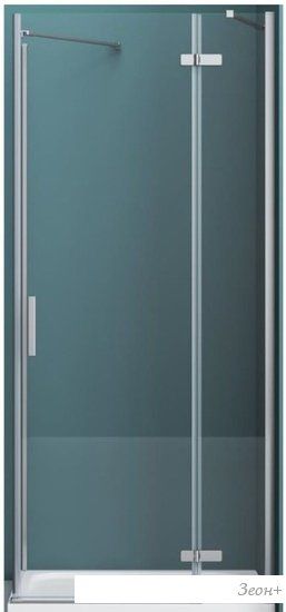 Душевая дверь BelBagno KRAFT-60/30-C-Cr-R