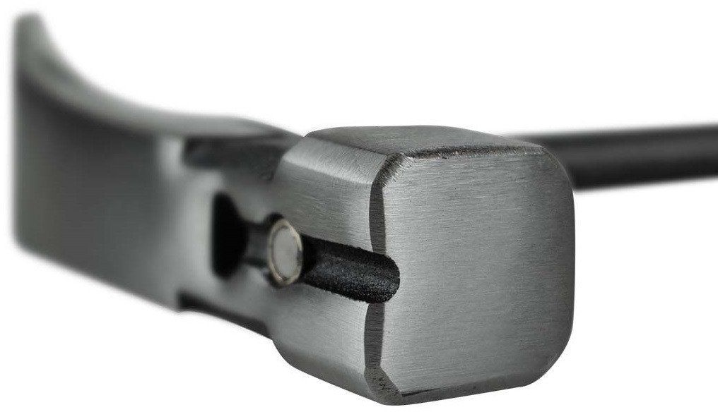 Молоток Berger Гвоздодер цельнокованый 450г BG1527 (магнит, 2-компонентная рукоятка)