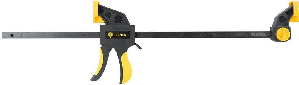 Струбцина Berger Быстрозажимная 70x300мм, зажим до 60кг BG1930