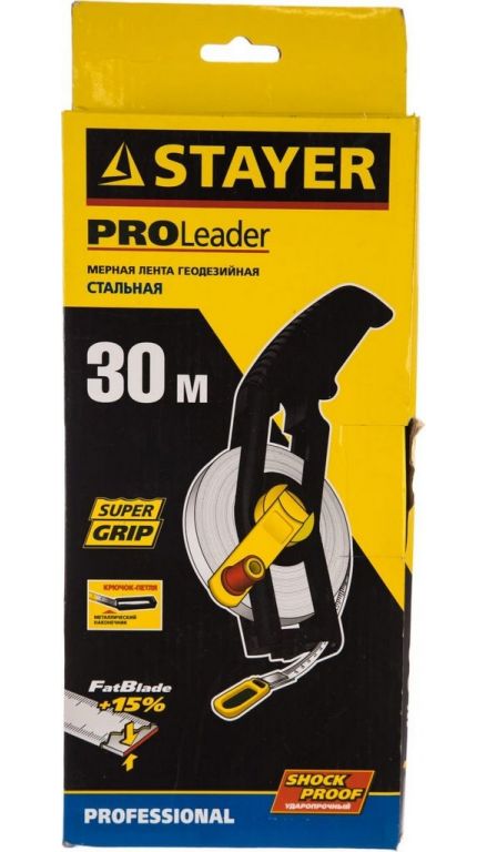 Рулетка Stayer 2-34183-030
