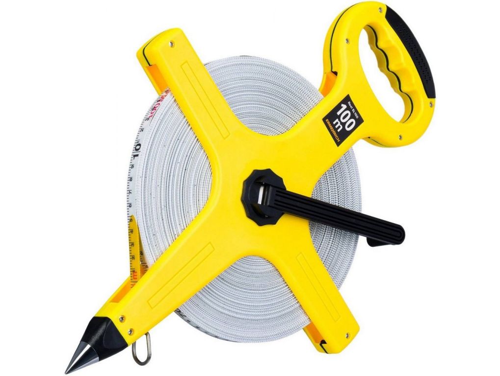 Рулетка Ermenrich Reel SL100 геодезическая 81885