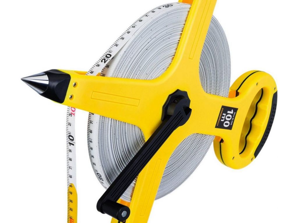 Рулетка Ermenrich Reel SL100 геодезическая 81885