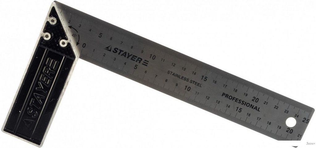Угольник Stayer 3431-25-z01