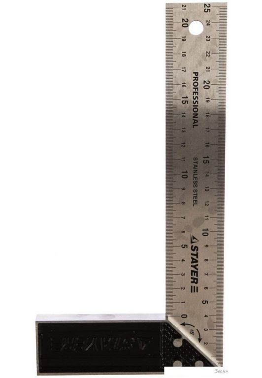 Угольник Stayer 3431-25-z01
