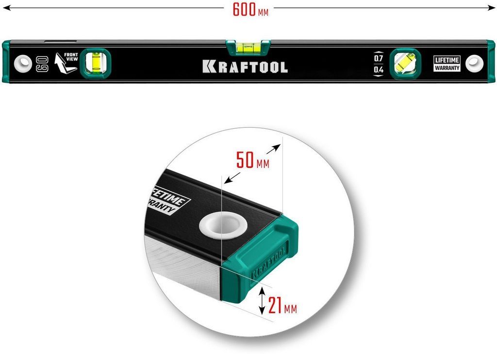 Уровень строительный KRAFTOOL 34781-60