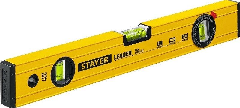 Уровень строительный Stayer Leader 3466-040_z01