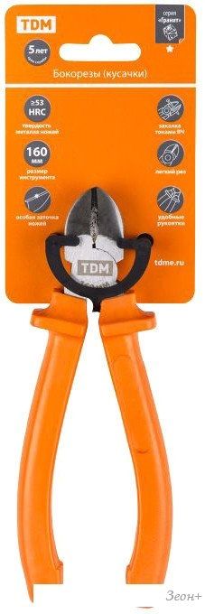Кусачки боковые (бокорезы) TDM SQ1009-0301