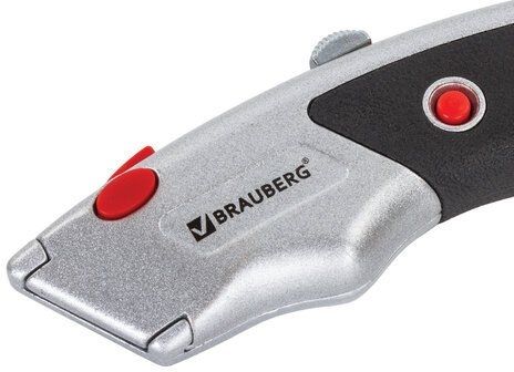 Нож строительный BRAUBERG Professional 235404