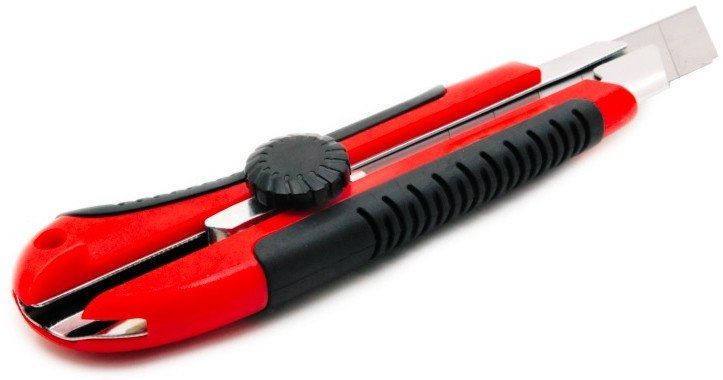 Нож строительный Vira Twist Lock 831401
