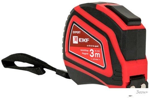 Рулетка EKF Expert РС-10 Autostop Магнит rs-10-3-16-quad (16ммx3м)