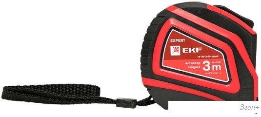 Рулетка EKF Expert РС-10 Autostop Магнит rs-10-3-16-quad (16ммx3м)