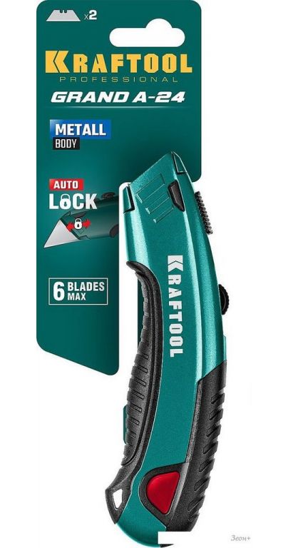 Нож строительный KRAFTOOL GRAND A-24 09241_z02