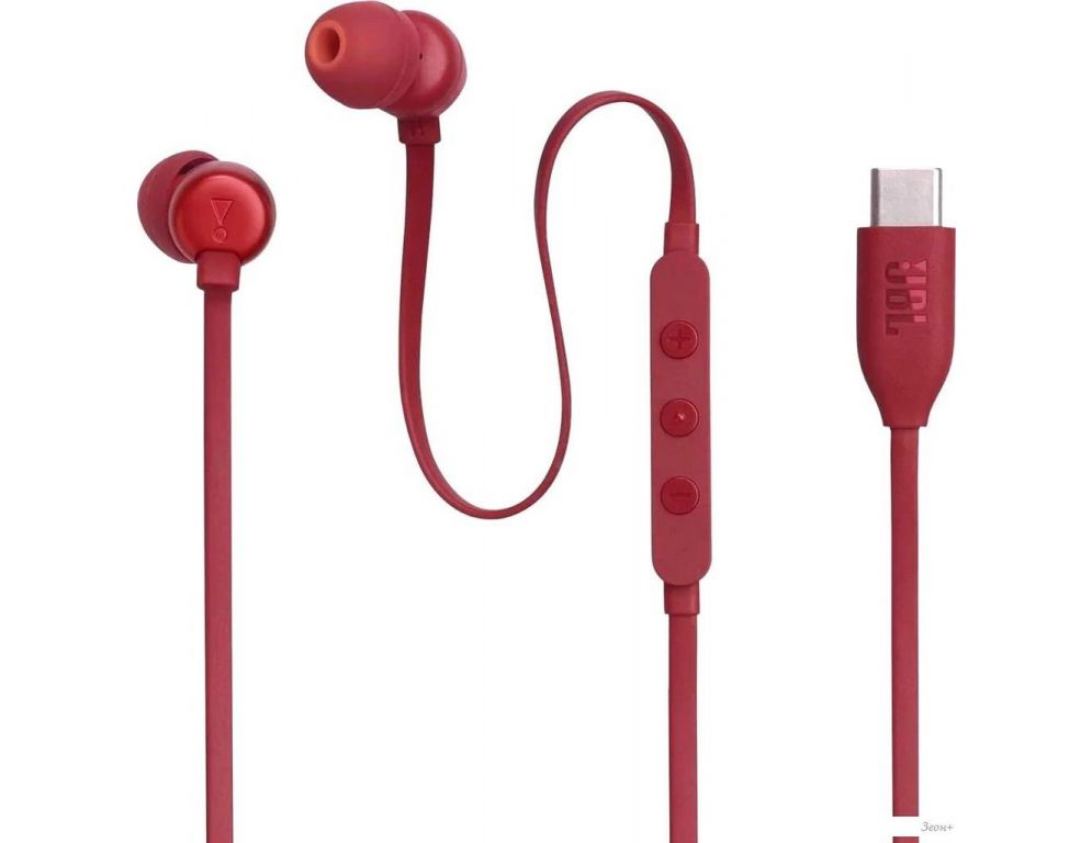 Наушники JBL Tune 310C (красный)