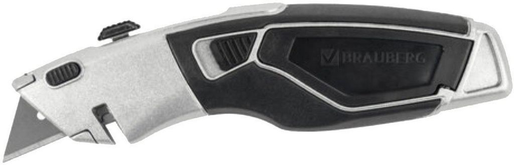 Нож строительный BRAUBERG Professional 237160