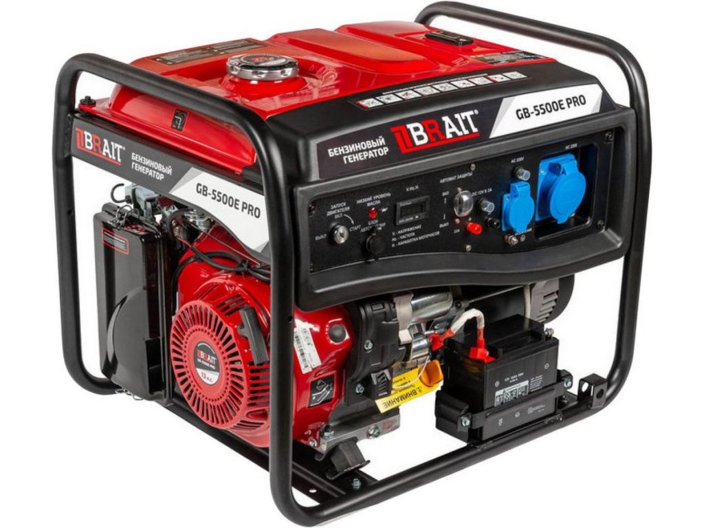 Бензиновый генератор Brait GB-5500E Pro