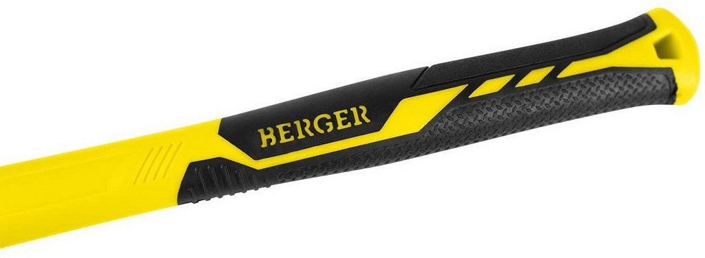 Молоток Berger Слесарный кованый 300г BG1513 (фиберглассовая рукоятка)