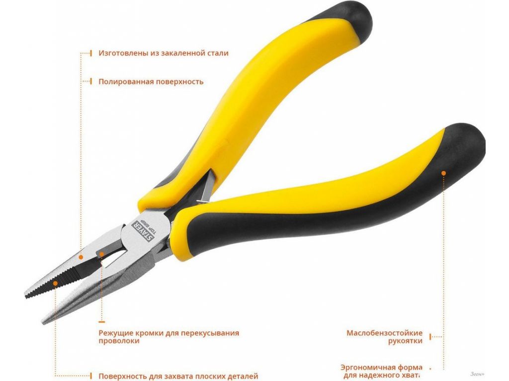 Круглогубцы Stayer 2218-2-z02