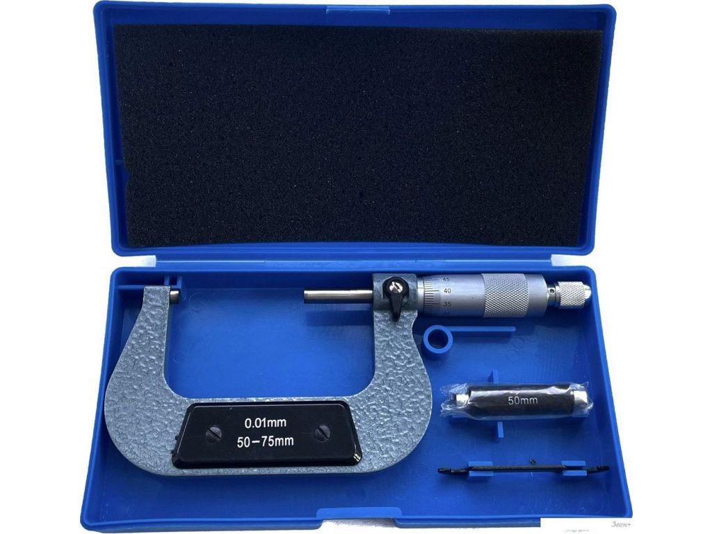Микрометр Shanghai Instrument МК-75 (50-75мм)