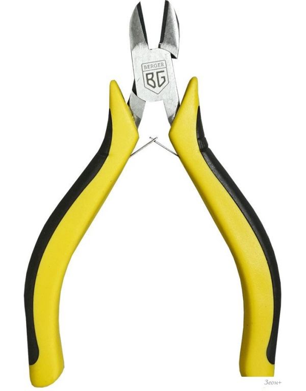 Кусачки боковые (бокорезы) Berger BG1218