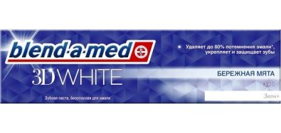 Зубная паста Blend-a-med 3D White Бережная Мята 100 мл