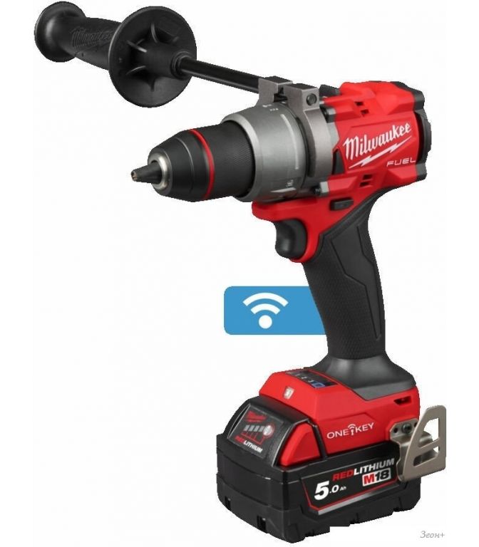 Дрель-шуруповерт Milwaukee M18 FUEL M18ONEDD3-502X 4933492802 (с 2-мя АКБ 5 Ач, кейс)