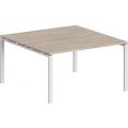 Стол Norden 160x163.8x75 SG.249.OL.63.WH (белый/дуб светлый)