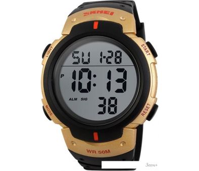 Наручные часы Skmei DG1068 (черный/золотистый)