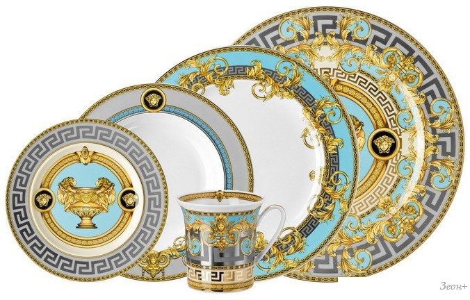 Блюдо Versace Prestige Gala Le Bleu 19325-403644-10230