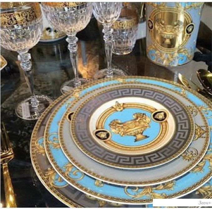 Блюдо Versace Prestige Gala Le Bleu 19325-403644-10230