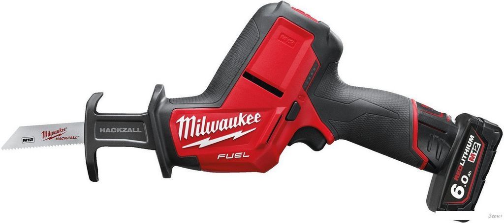 Сабельная пила Milwaukee M12 CHZ-602X Fuel 4933451511 (с 2-мя АКБ, кейс)