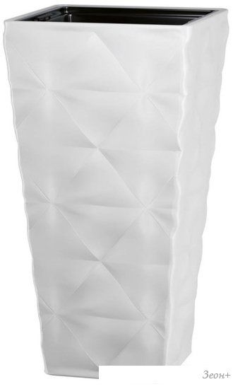 Вазон Form-Plastic Diva Slim 4680-011 (белый)