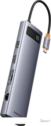 Док-станция Baseus Metal Gleam Series 11-Port Hub B00030709811-00