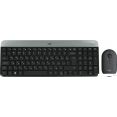 Офисный набор Logitech MK470 Slim Wireless Combo 920-009204 (графитовый)