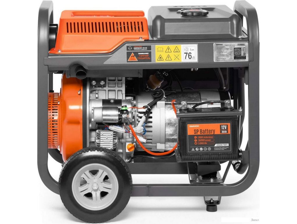 Дизельный генератор Daewoo Power DDAE 6000XE (2024)