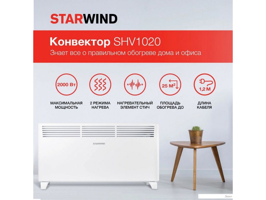 Конвектор StarWind SHV1020