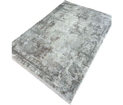 Ковер для жилой комнаты Radjab Carpet София MR 250 Прямоугольник 11645RK (1.2x1.8, Cream/Gold)