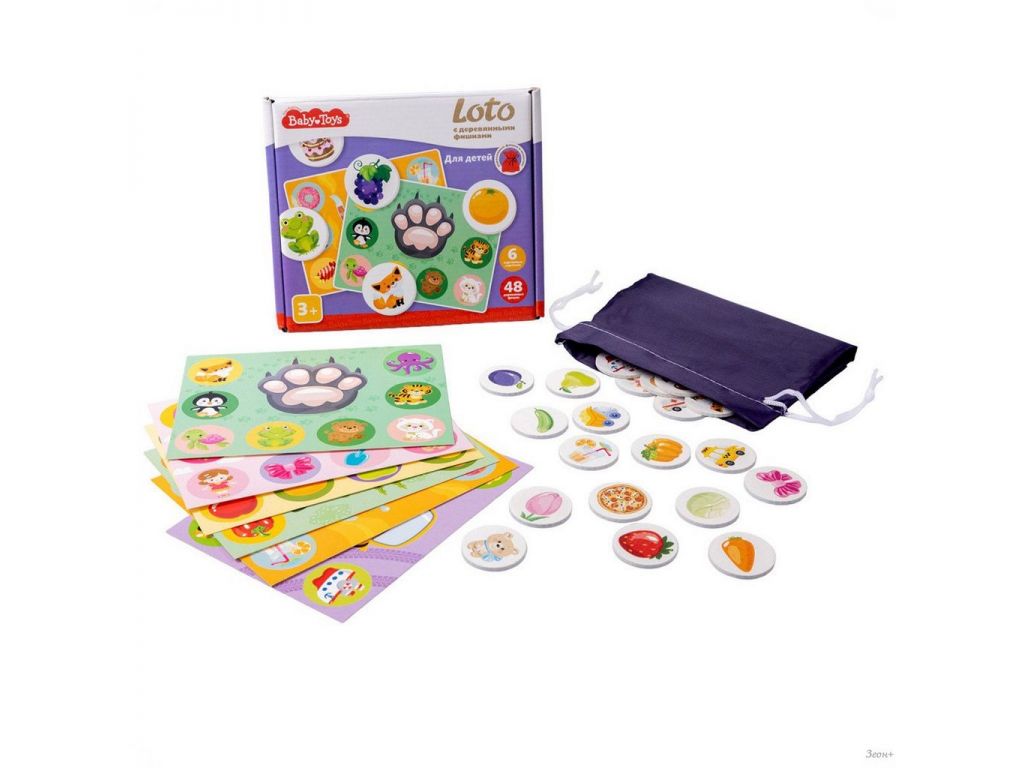 Развивающая игра Baby Toys С деревянными фишками для детей 04926